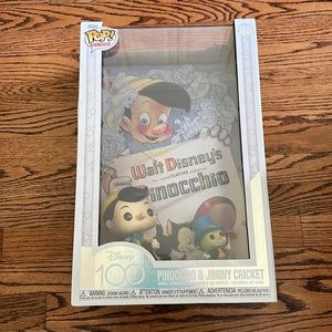 Disney 100 Pinocchio and Jiminy Cricket Funko Pop